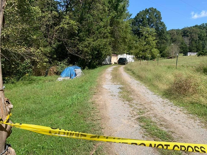 Contributed photo by McMinn County Sheriff's Office / Four people were found dead Saturday morning at this County Road 60 home in McMinn County, Tennessee, according to the McMinn County Sheriff's Office.