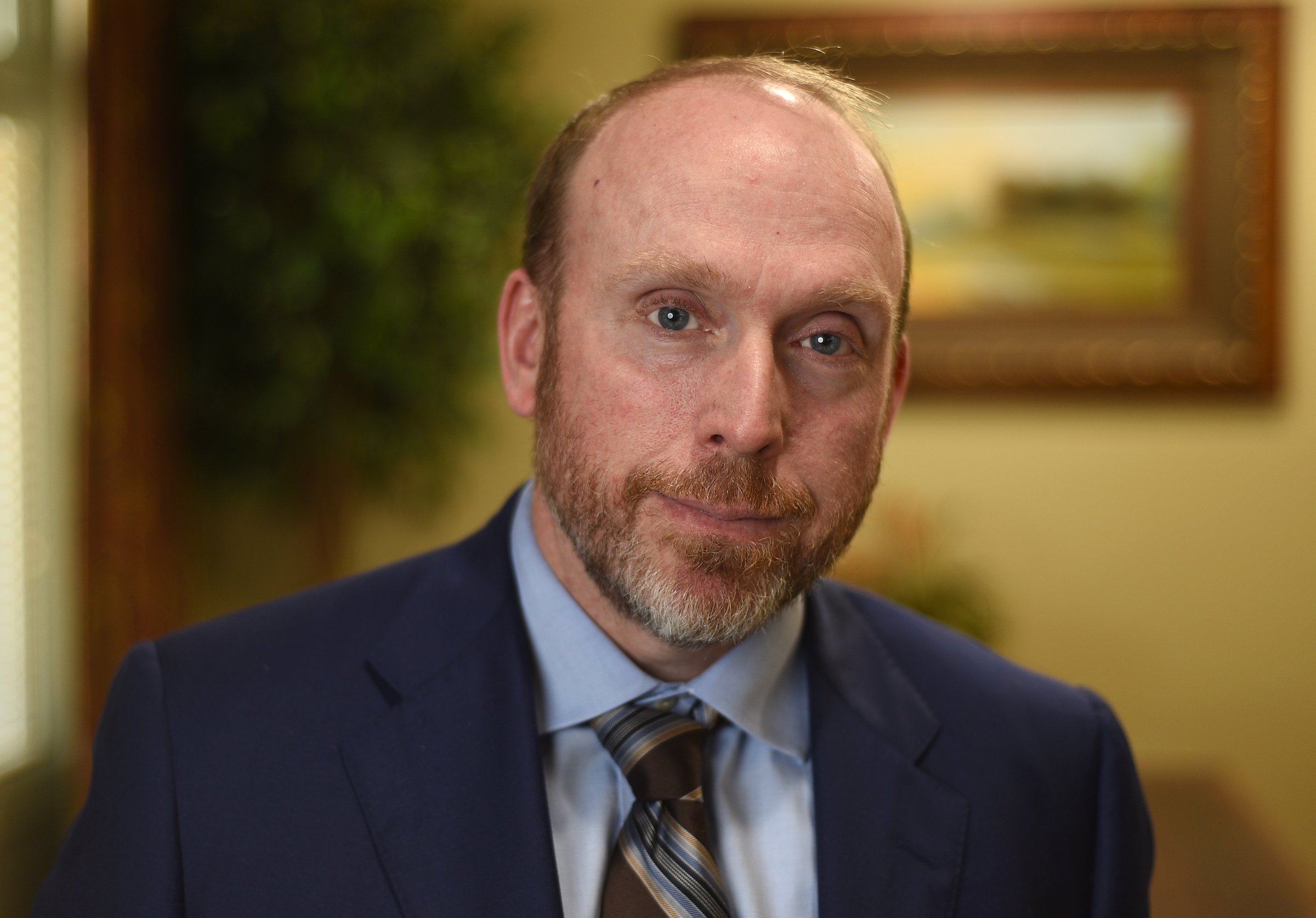 Staff Photo by Matt Hamilton / Travis Horton at HHM CPAs in Chattanooga on Thursday, August 12, 2021.