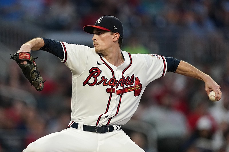 AP photo by John Bazemore / Atlanta Braves starter Max Fried pitches against the visiting Philadelphia Phillies on Wednesday night.