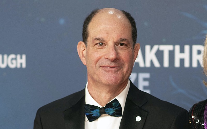 FILE - In this Sunday, Nov, 3, 2019 file photo, 2020 Breakthrough Prize in Life Sciences winner David Julius poses at the 8th Annual Breakthrough Prize Ceremony at NASA Ames Research Center on Sunday, Nov. 3, 2019, in Mountain View, Calif. The Nobel Prize in the field of physiology or medicine has been awarded to U.S. scientists David Julius and Ardem Patapoutian. They were cited for their discovery of receptors for temperature and touch. The winners were announced Monday, Oct. 4, 2021 by Thomas Perlmann, secretary-general of the Nobel Committee. (Photo by Peter Barreras/Invision/AP, File)