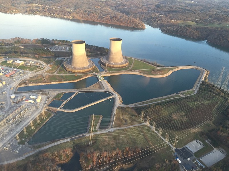 Staff file photo - Sequoyah Nuclear Power Plant on Tennessee River near Soddy-Daisy.