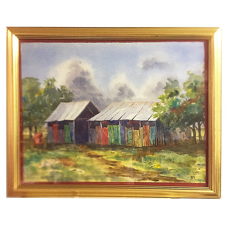 Contributed Photo / An example of John McLean's watercolor artwork that will be auctioned to benefit an outreach ministry for community children at First-Centenary United Methodist Church.