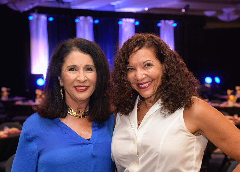 Photo by Mark Gilliland / Darlene Smith and Dr. Susan Raschal