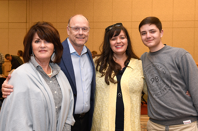 Janet & Todd Plain and April and Alex Bell
