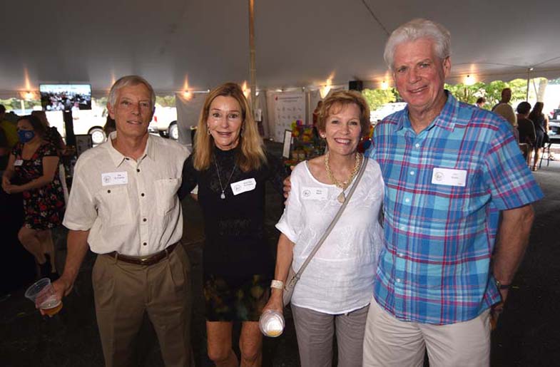 Staff Photo by Matt Hamilton / Pat & Merri Ann St. Charles and Mary & Jim Bach