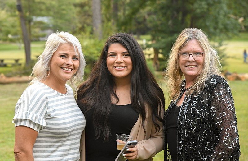 Photo by Mark Gilliland / Candace Scarmardo, Bianca Gonzalez and Darlene Carlson