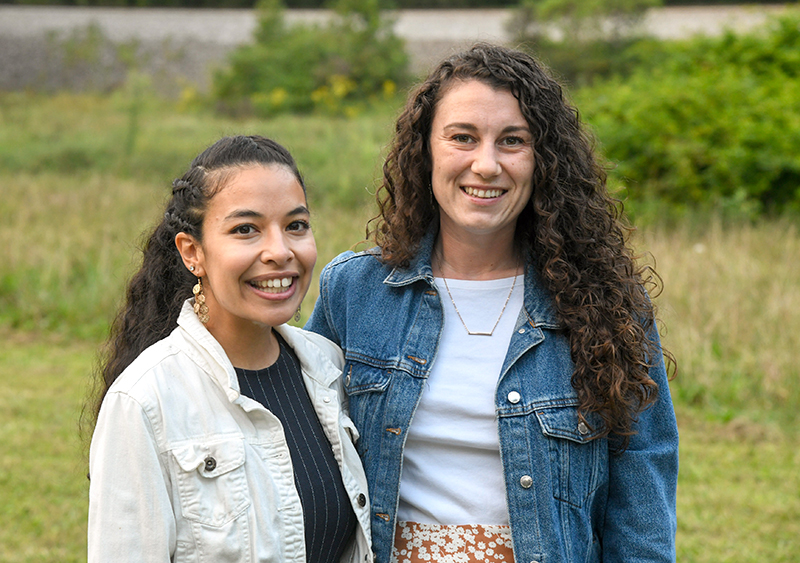 Photo by Mark Gilliland / Mariel Cuellar and Tessa Vance
