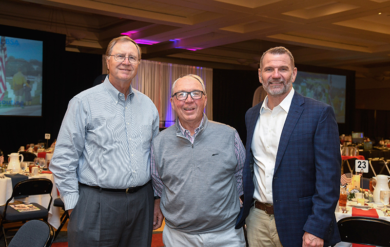 Photo by Mark Gilliland / Bryant Henry, Stan Ledbetter and Ty Willeford