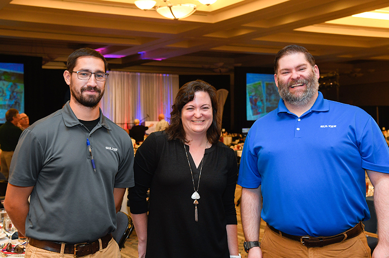 Photo by Mark Gilliland / Kyle Bates, Julie Thompson and Steve Hughes