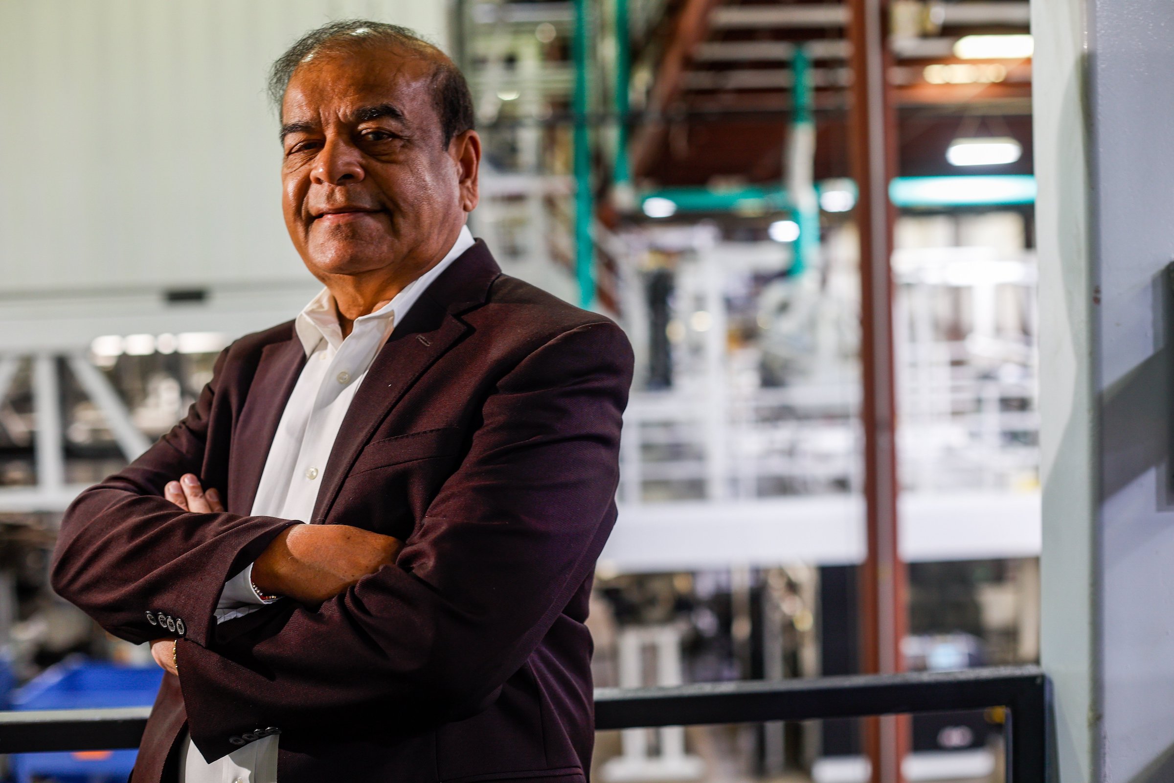 Photography by Troy Stolt / Harshad Shah, owner of Hamilton Plastics.