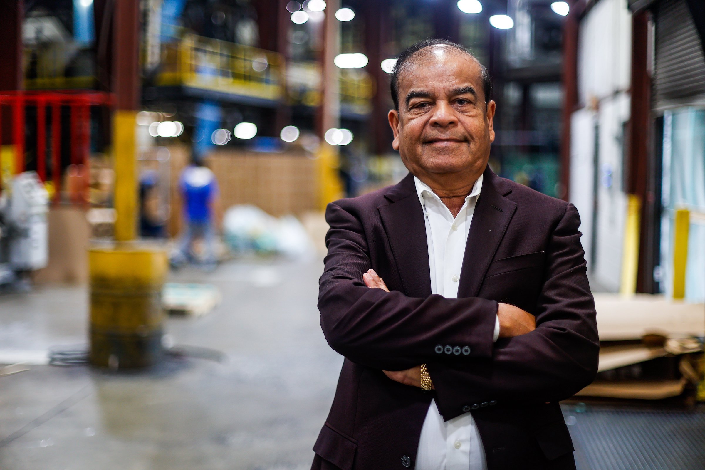 Photography by Troy Stolt / Harshad Shah, owner of Hamilton Plastics.