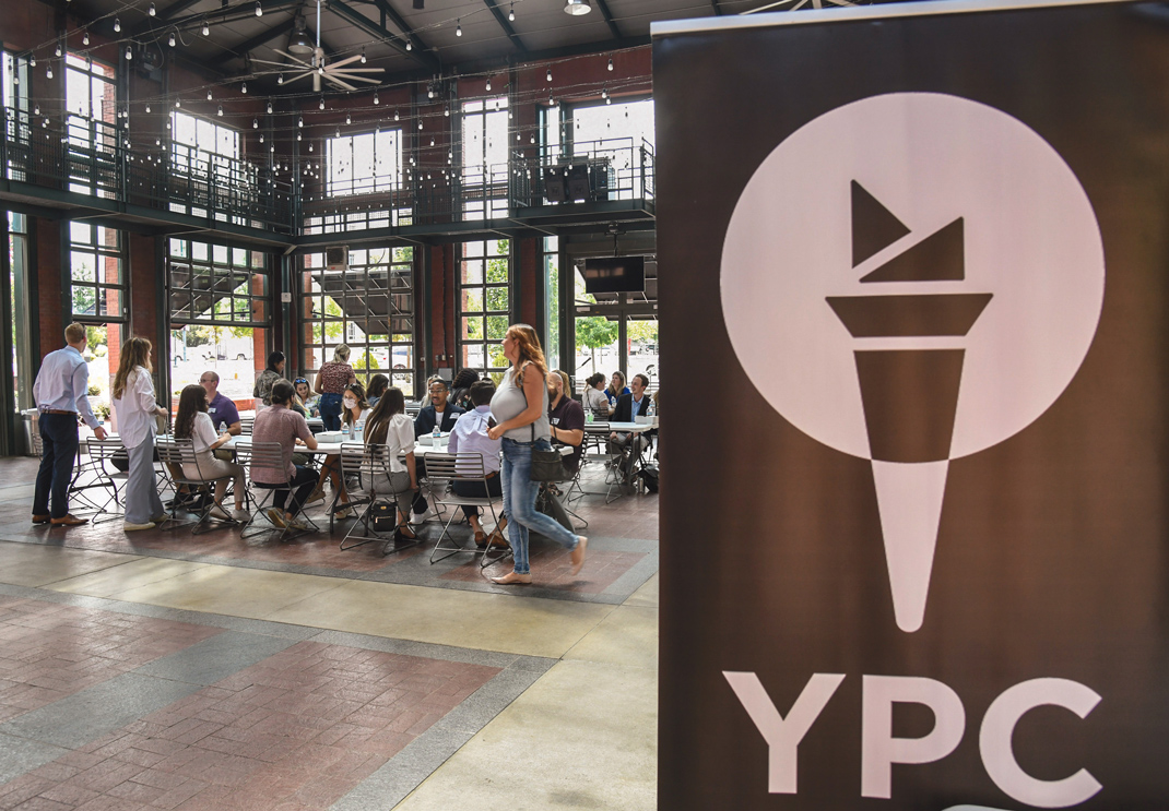 Photography by Mark Gilliland / The YPC speed networking luncheon at the Waterhouse Pavilion