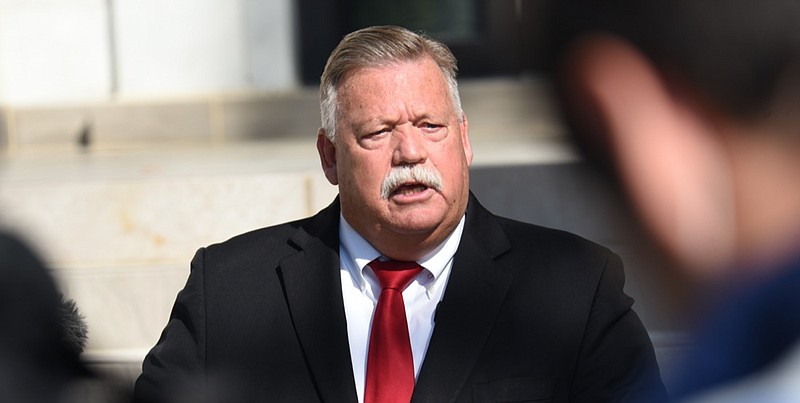 Staff Photo by Matt Hamilton / Hamilton County Mayor Jim Coppinger announced Wednesday he will not run for re-election at the end of his term in 2022.