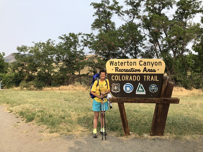 Photo contributed by Mary Beth Sutton / Beginning in July, to celebrate five years free of cancer, Mary Beth Sutton spent six weeks solo-hiking the 500-plus mile Colorado Trail.