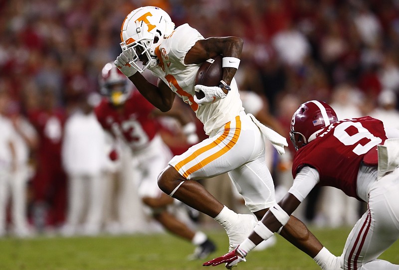 Tennessee Athletics photo / Tennessee fifth-year senior receiver JaVonta Payton has five touchdown catches this season, with all five coming within the first 20 minutes of a game.