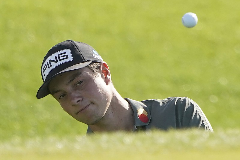 AP photo by Chris Carlson / Viktor Hovland earned his third PGA Tour career win Sunday, cruising to a four-stroke victory in the World Wide Technology Championship at Mayakoba in Playa del Carmen, Mexico.