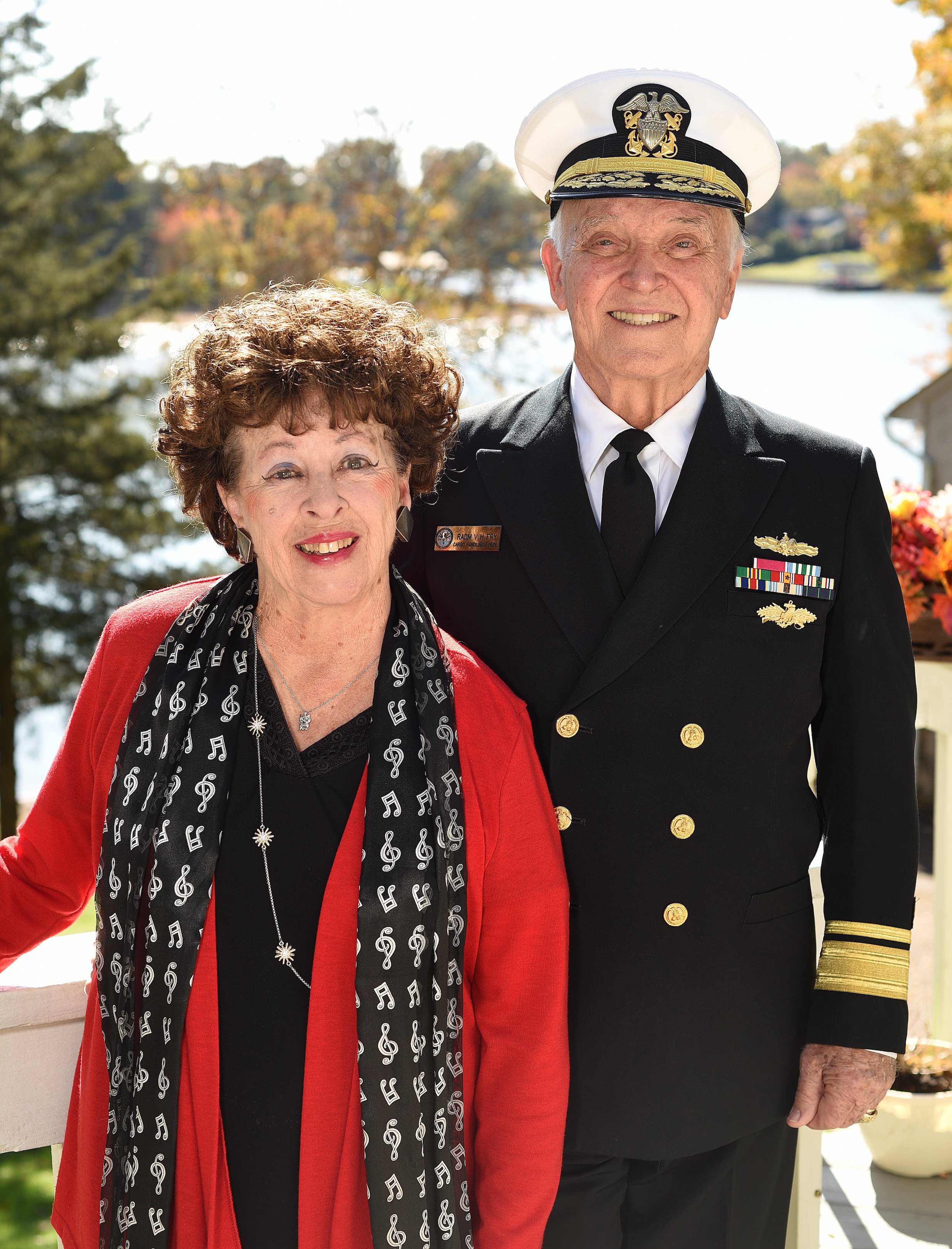 Staff Photo by Matt Hamilton / Vance Fry and his wife Charlynne at their home in Harrison on Tuesday, November 2, 2021.