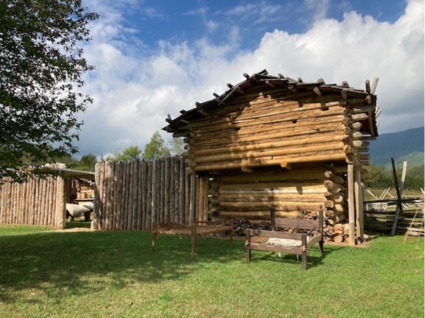 Contributed Photo by Patti Smith / Martin's Station, an early fort and trading post along the Wilderness Road, is re-created at Wilderness Road State Park.