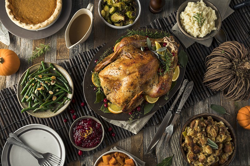 A homemade Thanksgiving turkey dinner with all the sides needs plenty of preparation. / Getty Images/iStock/bhofack2