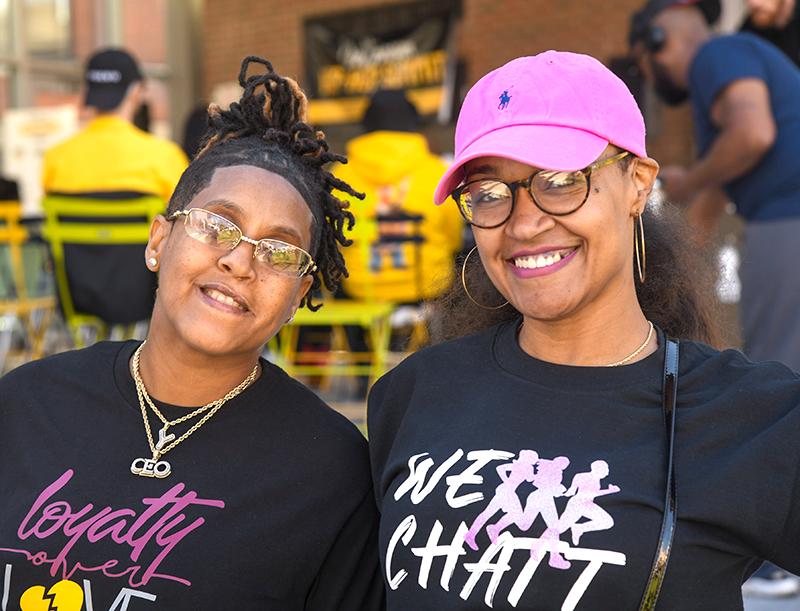 Photo by Mark Gilliland / Yoshika Carroll and Shantae Drake