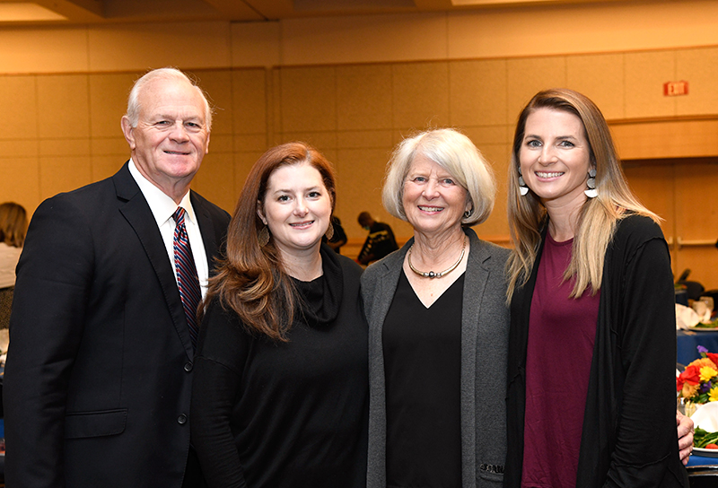 Photo by Mark Gilliland / Ray Smith, Courtney Severson, Cathie Smith and Kristen Stone