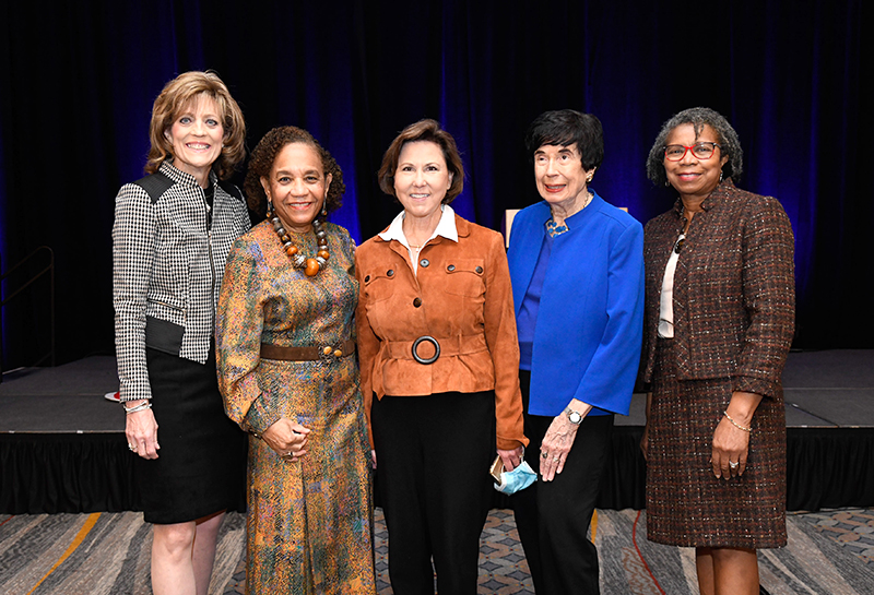Photo by Mark Gilliland / Lynda Hood, Lillie Wills Debbie Ingram, Rickie Pierce and Daisy Madison