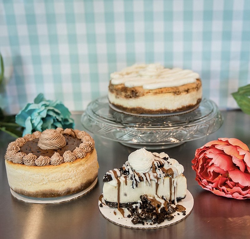 Photo contributed by Sugar B's Cheesecake Cafe / Various cheesecake flavors will be offered on a rotating basis at Sugar B's Cheesecake Cafe, along with other delicious seasonal flavors, including pep­permint bark and hot cocoa, this winter