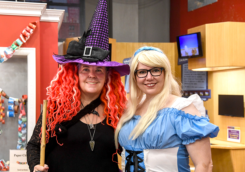 Photo by Mark Gilliland / Denna Beena and Amanda Sieracki