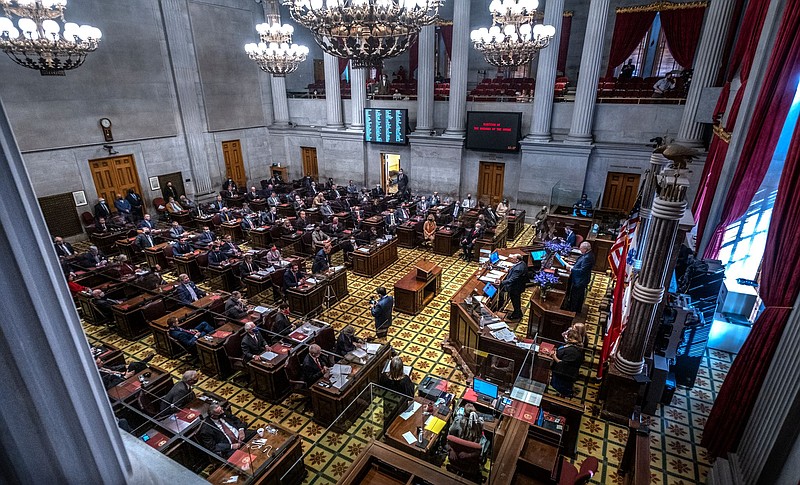 The Tennessee House of Representatives is pictured in this file photo. / Photo by John Partipilo/Tennessee Lookout