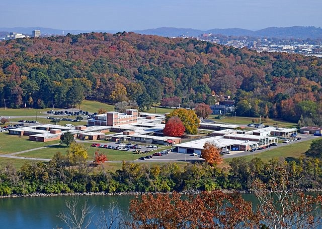 Staff file photo by Robin Rudd / Tennessee's 60-year-old Moccasin Bend Mental Health Institute in Chattanooga could be in store for a $276.5 million rebuild thanks to American Rescue Plan dollars under a proposal from Gov. Bill Lee's administration.