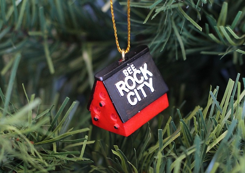 Photo courtesy of Meagan Jolley / Rock City has ornaments resembling its iconic See Rock City birdhouses available in the gift shop and online.