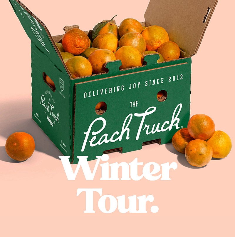 Contributed Photo from The Peach Truck / The Peach Truck's winter deliveries are 10-pound boxes of satsuma mandarin oranges.