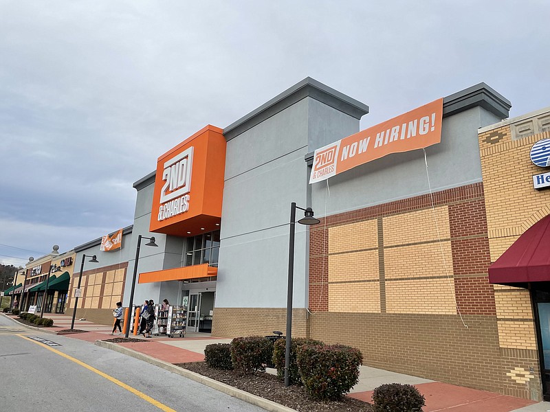 Photo by Dave Flessner / The new 2nd & Charles store in the Oak Park shopping center in Hixson is among many retailers seeking to hire more workers amid the tightest labor market in over two decades.