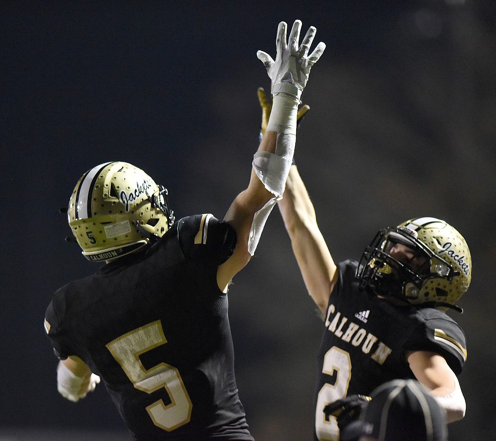 Calhoun vs. Blessed Trinity football on Dec. 3, 2021 Chattanooga