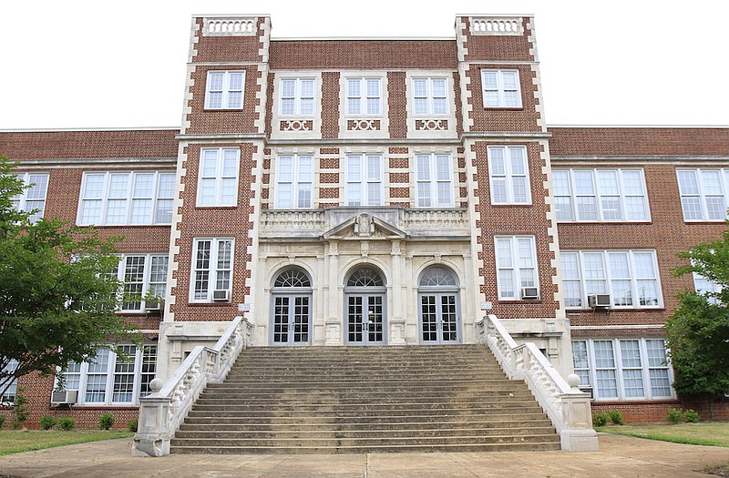 Staff file photo / The building that housed Riverside High School is now Chattanooga School for the Arts and Sciences, shown in this 2012 photo.
