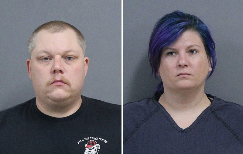 Caleb and Cayla Cavin / Photos contributed by Catoosa County Sheriff's Office