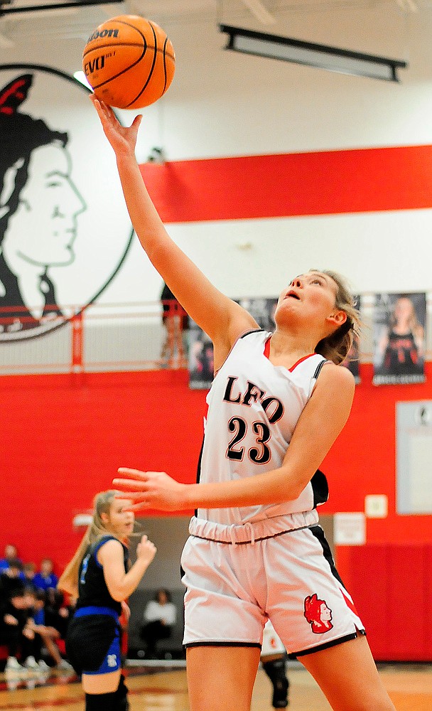 Ringgold at LFO girls' basketball on Dec. 10, 2021 Chattanooga Times Free Press
