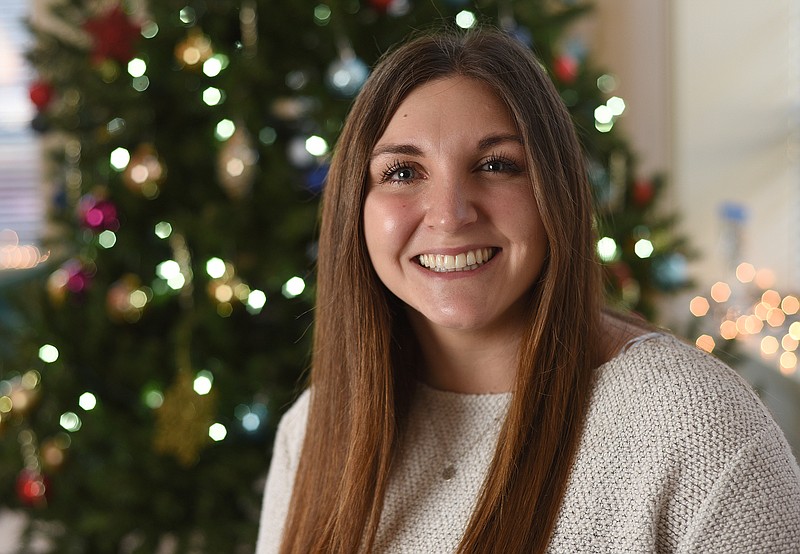 Staff Photo by Matt Hamilton / Jessica Bastianelli is pictured at the United Way of Greater Chattanooga on Tuesday, Dec. 14, 2021.