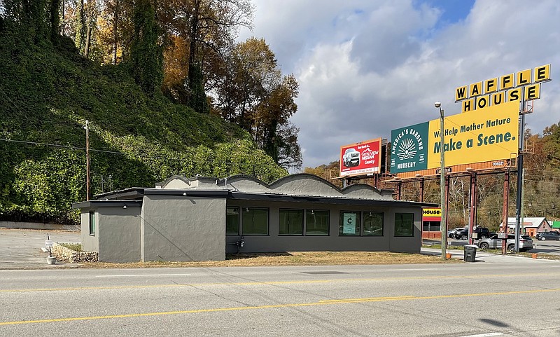 Staff Photo by Dave Flessner / The former Sofa King Juicy Burger, which closed last year, is being converted to a seafood restaurant scheduled to open in 2022.