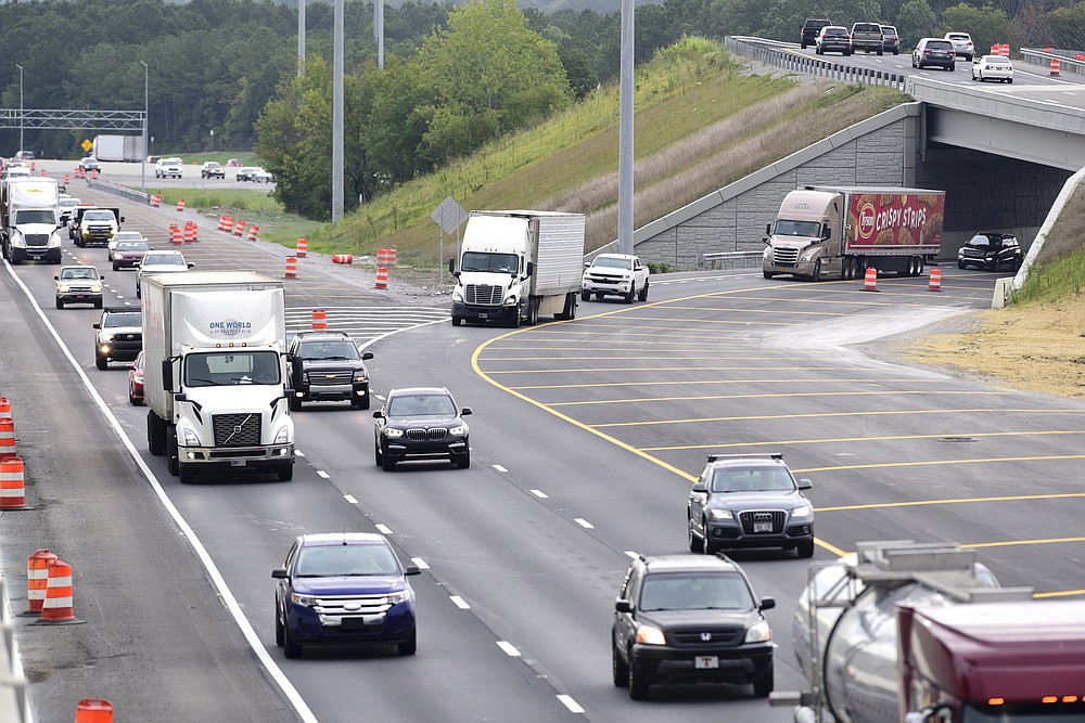 Chattanooga's I-75/I-24 'Split' remains on national bottleneck list ...