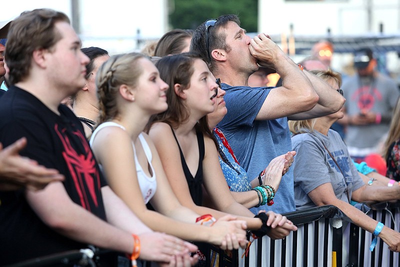 Staff photo by Erin O. Smith / Ongoing changes to the live music industry could impact the lineups seen at local events like Riverbend Festival in 2022.