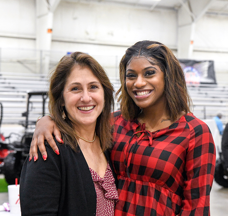 Photo by Mark Gilliland / Pinky Young and Chantel Pitts