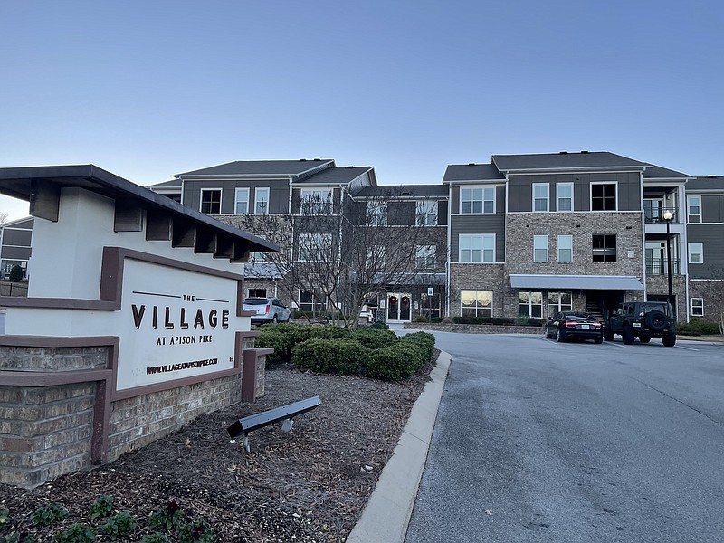 Staff Photo by Dave Flessner / The 280-unit Village of Apison Pike in Collegedale was acquired by Olympus Village LLC, created by Olympus Properties, for $59.25 million.