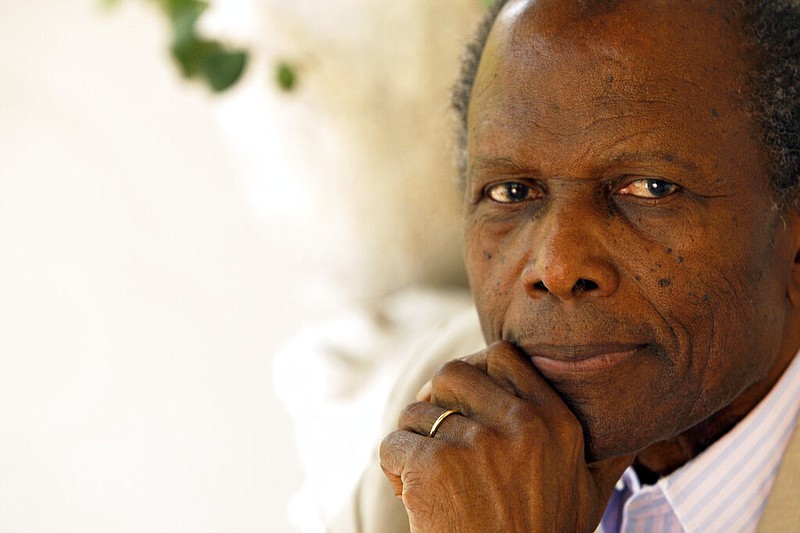 Actor Sidney Poitier poses for a portrait in Beverly Hills, Calif. on June 2, 2008. Poitier, the groundbreaking actor and enduring inspiration who transformed how Black people were portrayed on screen, became the first Black actor to win an Academy Award for best lead performance and the first to be a top box-office draw, died Thursday, Jan. 6, 2022 in the Bahamas. He was 94. (AP Photo/Matt Sayles, File)