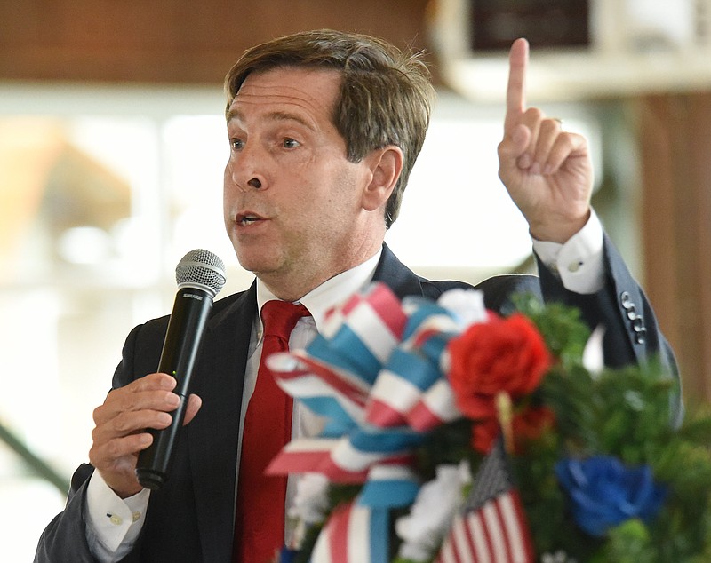 Staff File Photo by Matt Hamilton / Congressman Chuck Fleischmann would have all of Bradley County within his political district under new maps proposed by the state legislature.