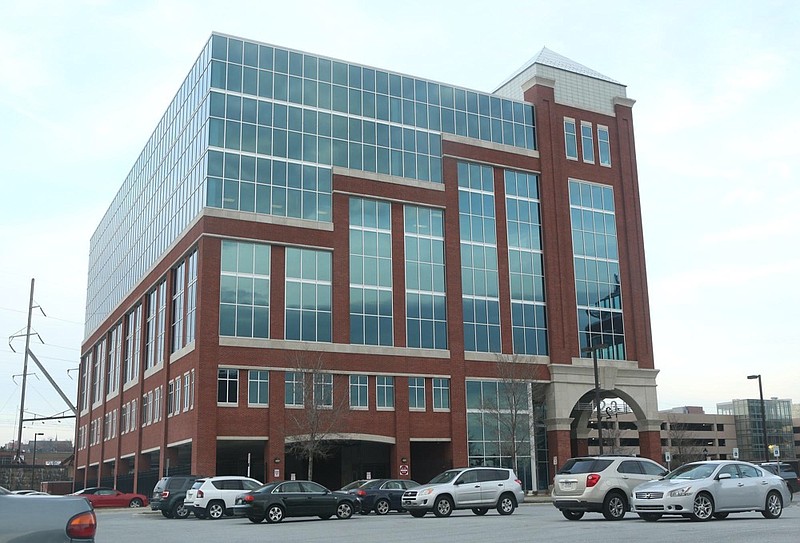 FILE- This April 2, 2014, file photo, shows the headquarters of student loan debt collector Navient Corporation, in Wilmington, Del. (William Bretzger/The Wilmington News-Journal via AP, File)


