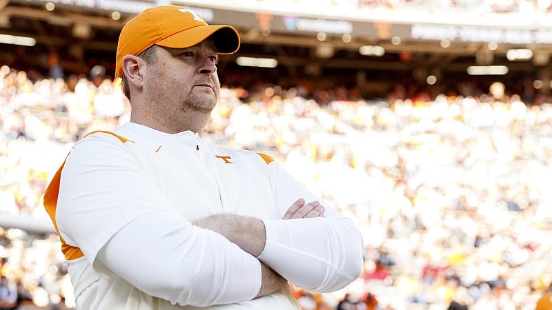 Tennessee Athletics photo / Tennessee's Josh Heupel on Monday night was named as a co-recipient of the Steve Spurrier First-Year Coach Award, sharing the honor with South Carolina's Shane Beamer.