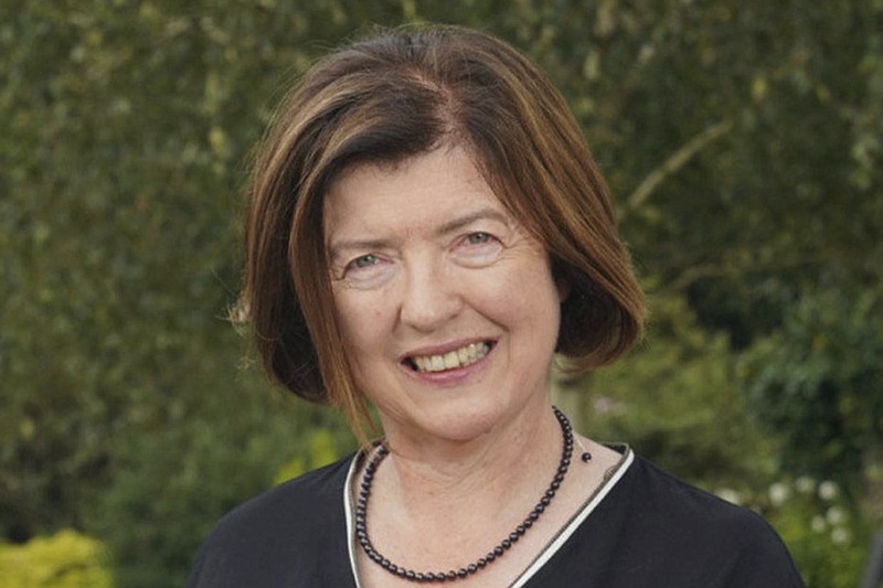 This undated photo issued on Jan. 13, 2022 by GOV.UK shows Sue Gray, second permanent secretary at the Department for Levelling Up, Housing and Communities. Gray is a senior but previously obscure civil servant who may hold Johnson's political future in her hands. She has the job of investigating allegations that the prime minister and his staff attended lockdown-flouting parties on government property. (GOV.UK via AP)