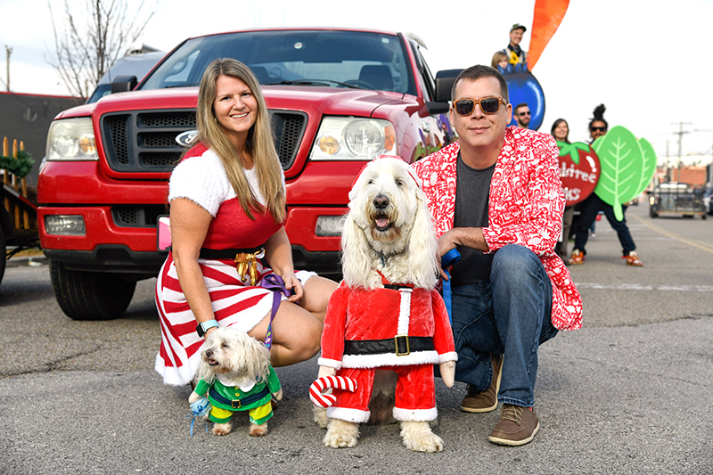 Photo by Mark Gilliland / Addie, "Tiny," "Scarlett" and Shawn Peter