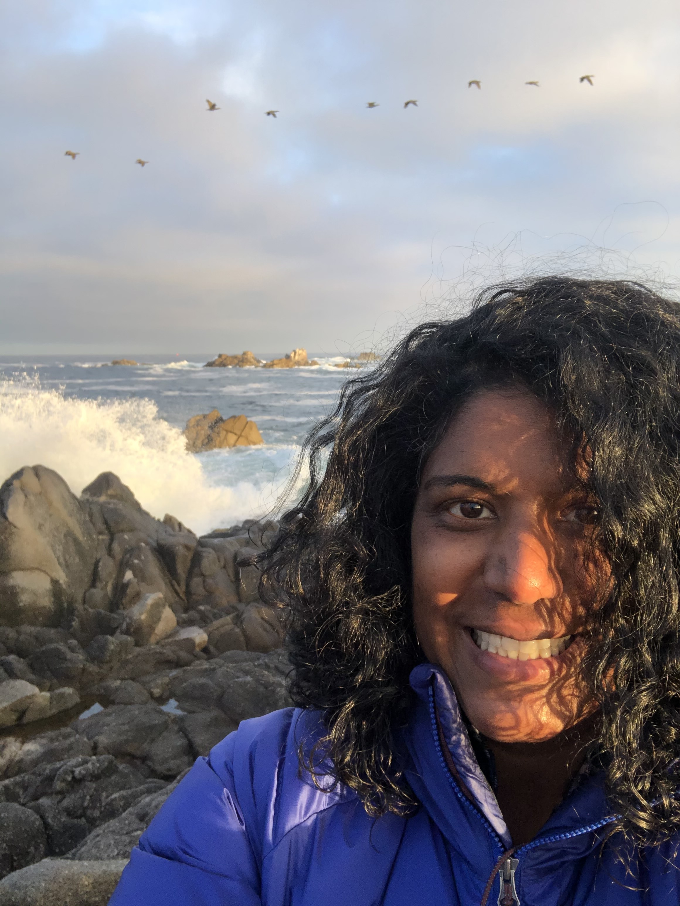 Photo contributed by Candace Litchfield / At each of her workcation stops, Candace Litchfield tried to see either the sunset or the sunrise — like this beachside one in Monterey, California.